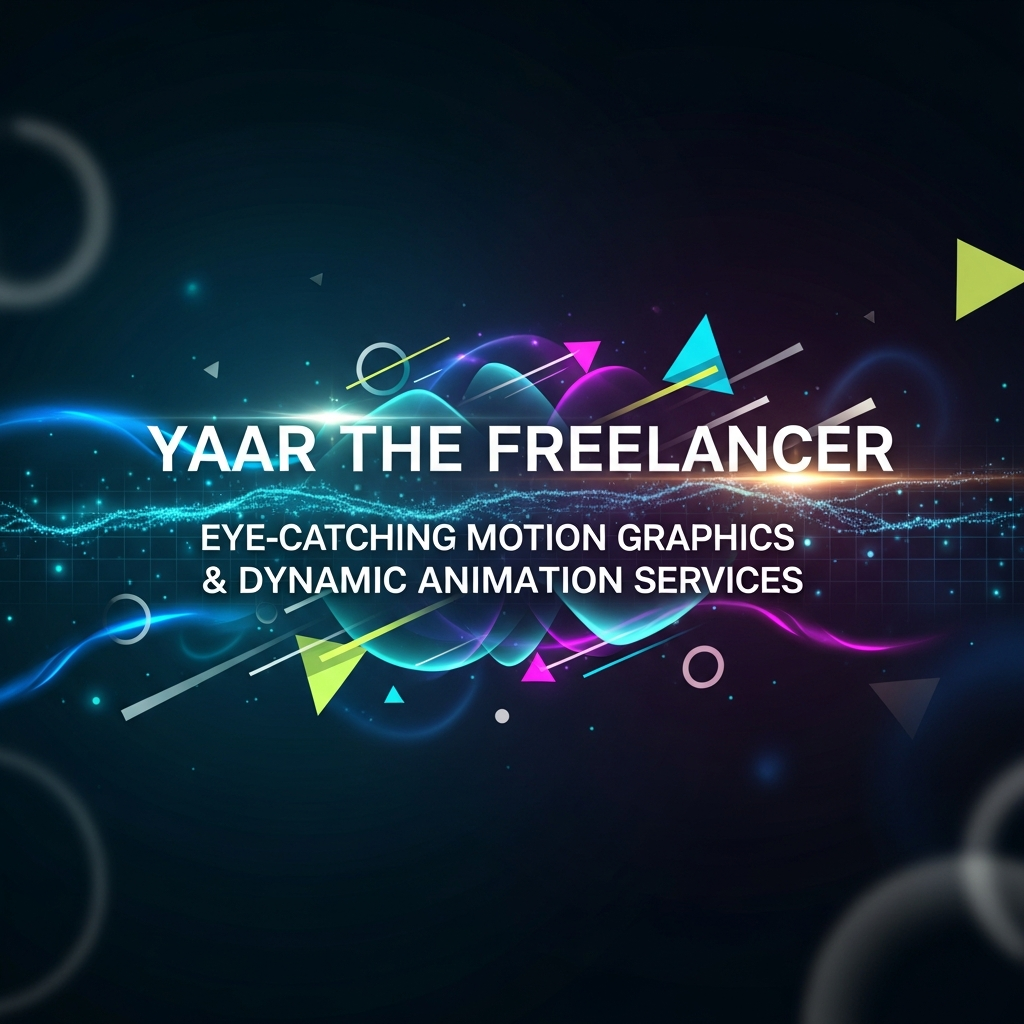 Yaar The Freelancer – Eye-Catching Motion Graphics & Dynamic Animation Services